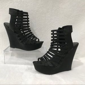 Mossimo Caged Platform Wedges